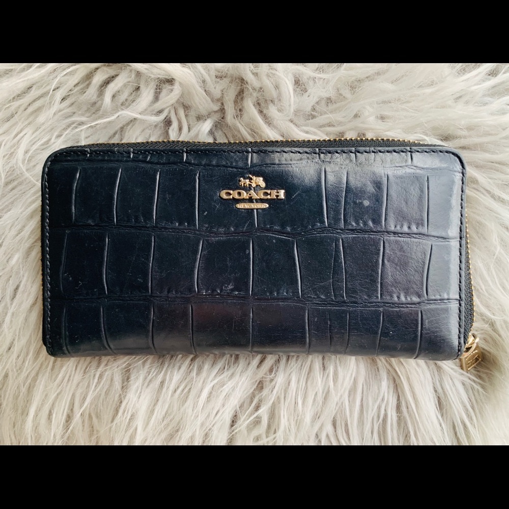Leather Coach Wallet